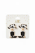 Cowgirl earrings