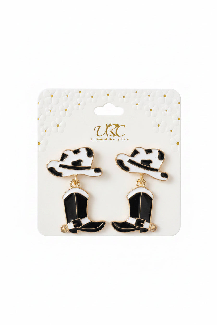 Cowgirl earrings