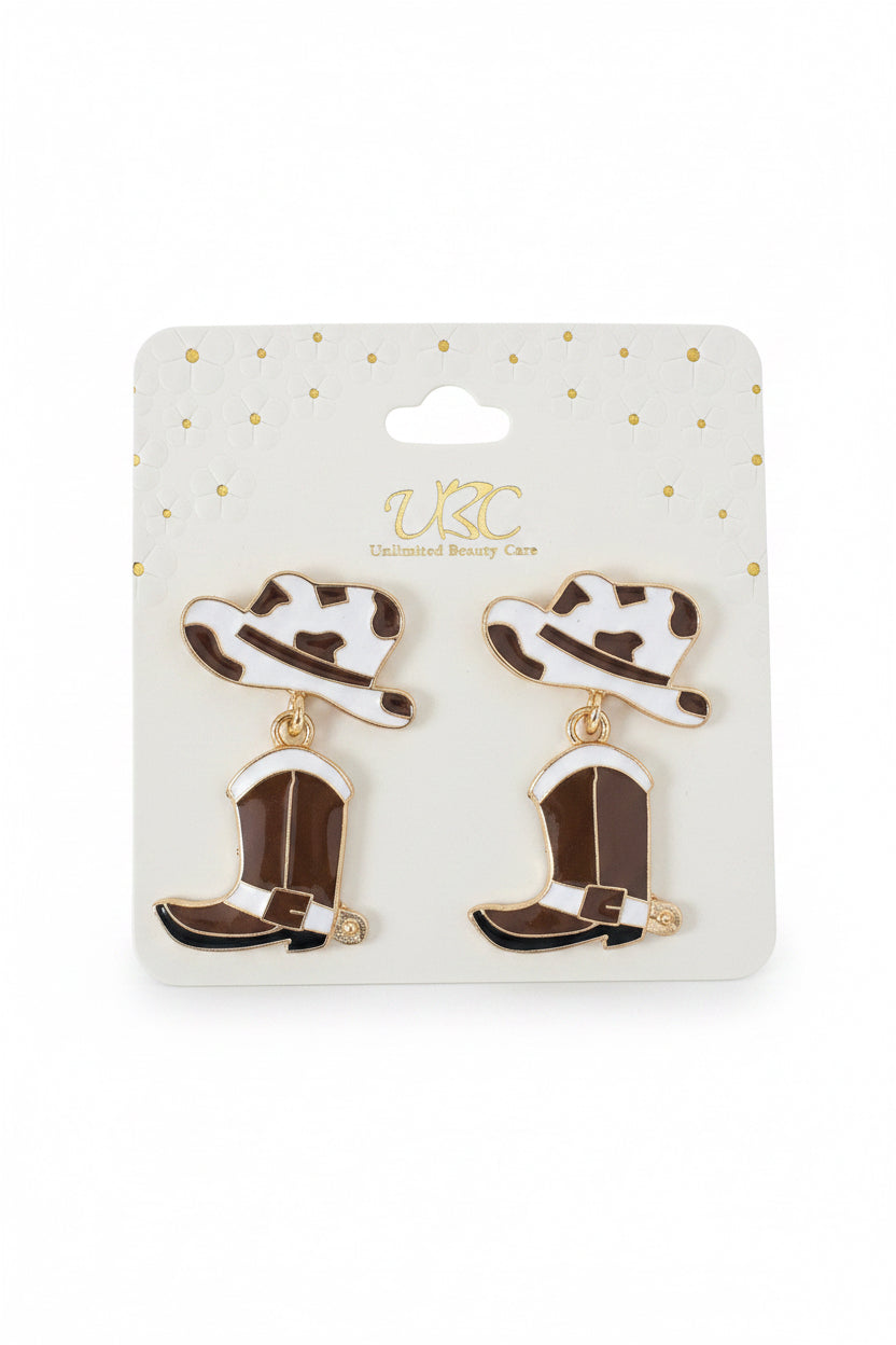 Cowgirl earrings