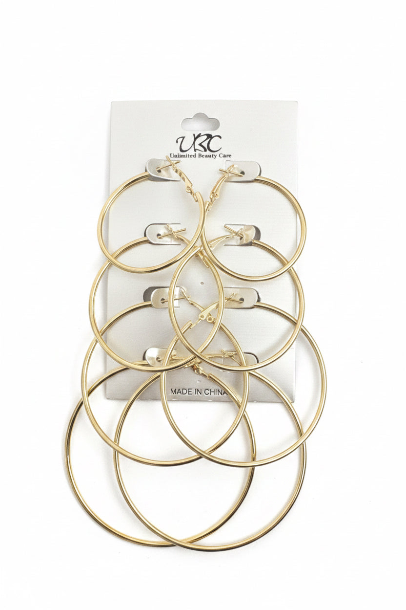 Hoop earrings